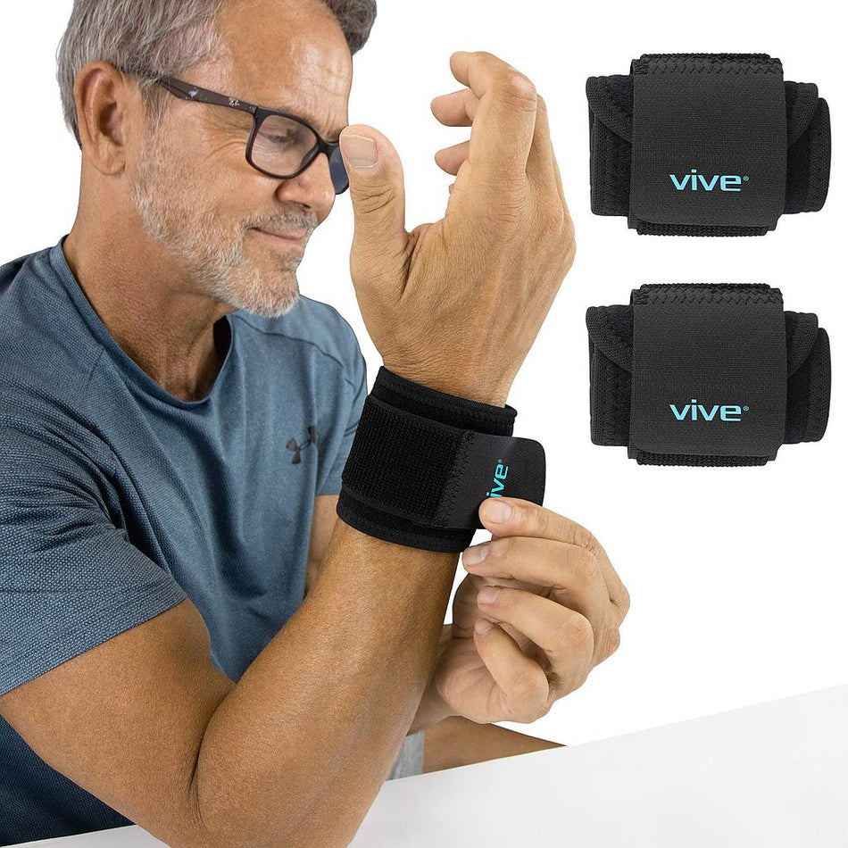 Compression Wrist Wrap by Vive Health