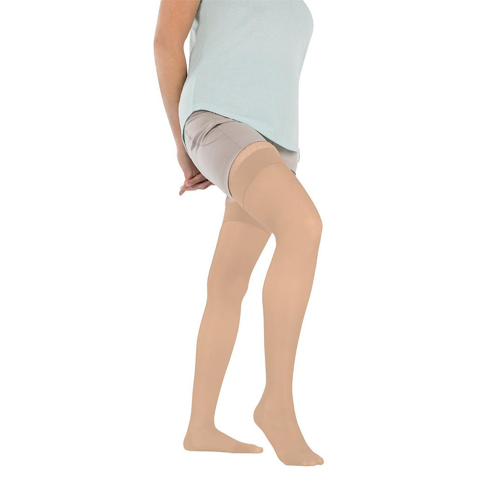 Thigh High Compression Stockings 15-20mmHg by Vive Health