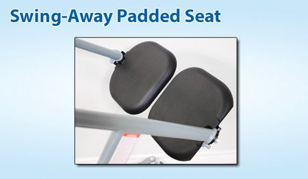 Savaria_F450T Standing Transfer Aid Swing Away Padded Seat