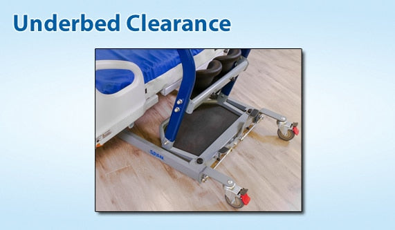 Savaria F450T Standing Transfer Aid Underbed Clearance