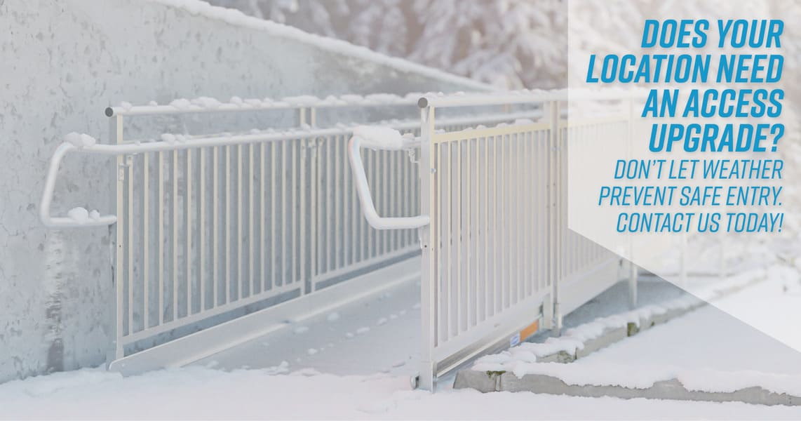 14 Ft Ramp PATHWAY 3G 14 ft. Straight Aluminum Wheelchair Ramp Kit with Solid Sur ...