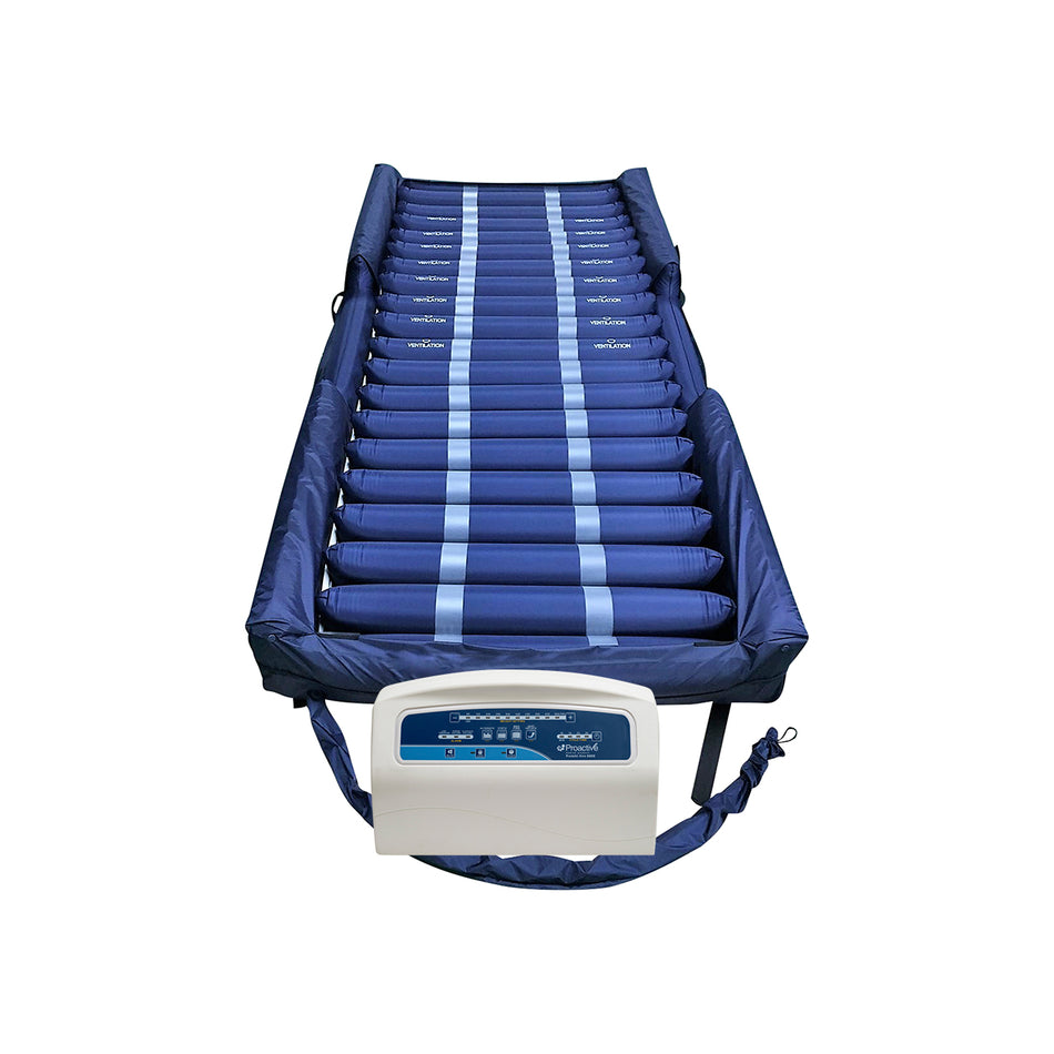 Protekt® Aire 8600AB Low Air Loss/Alternating Pressure Bariatric Mattress System with "Raised Side Air Bolsters" by Proactive Medical