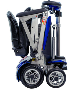 Blue/Folded Transformer 2 by Enhance Mobility - Wheelchair Liberty
