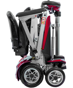 Red/Folded Transformer 2 by Enhance Mobility - Wheelchair Liberty
