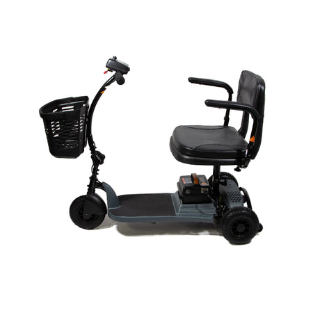 With a maximum weight capacity of 250 lbs, the Echo+ combines solid, flat-free tires, a swivel seat for easy transfers, and a curved T-bar tiller that offers extra legroom for a more comfortable ride. 