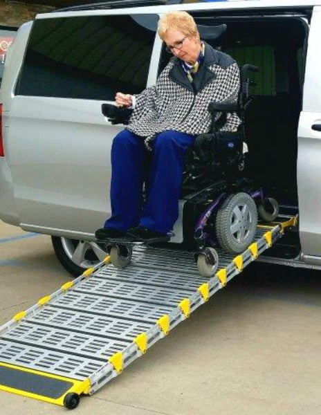 Manual Folding Van / Vehicle Ramp by Roll-A-Ramp | Wheelchair Liberty