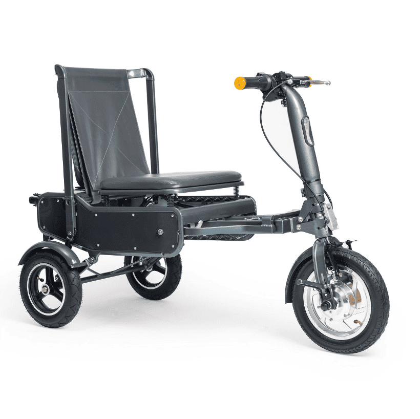 Front view Afikim eFoldi explorer Wheelchair Liberty