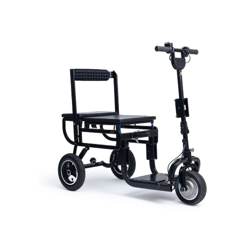 Front view Afikim eFoldi Lite by Afikim Wheelchair Liberty