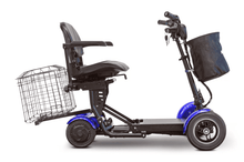 Blue EW-22 Side View  By EWheels | Wheelchair Liberty