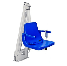 Facing Right - H-300 Home Series Electric Pool Lifts - by Global Lift Corp. | Wheelchair Liberty