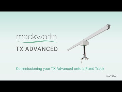 Installing TX600 Patient Ceiling Lift onto Fixed Track System