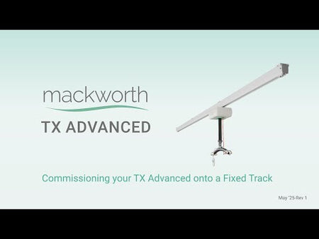Installing TX600 Patient Ceiling Lift onto Fixed Track System