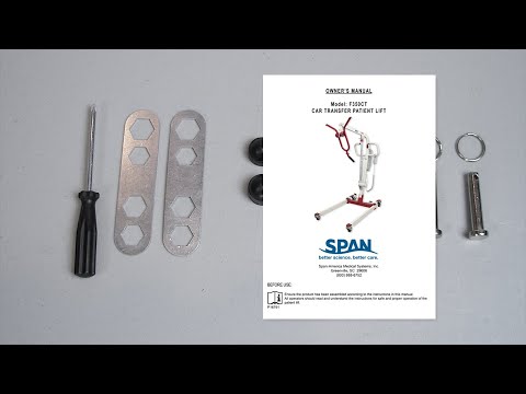 F350CT Car Transfer Patient Lift Assembly Video