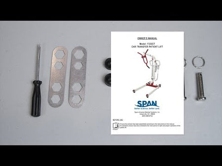 F350CT Car Transfer Patient Lift Assembly Video