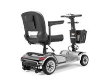 Rear View Silver EW-M41 Portable Electric Scooter by EWheels Medical | Wheelchair Liberty
