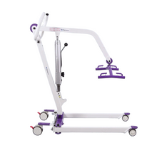 Side View Facing Right - Dansons PL350H Compact Affordable Electric Patient Lift | Wheelchair Liberty