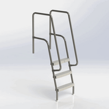 3-Steps (25013) - Missoula Therapy Pool Ladder by Spectrum Aquatics | Wheelchair Liberty