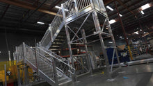TITAN™ CODE COMPLIANT COMMERCIAL MODULAR ACCESS STAIRS BY EZ-ACCESS