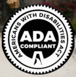 ADA COMPLIANT BADGE - Horizon Aquatic Pool Lifts By Spectrum Aquatics | Wheelchair Liberty
