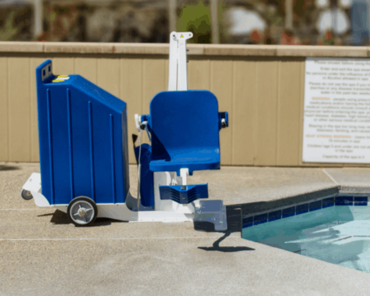 Portable Pro 2 Electric Pool Lift by Aqua Creek | Wheelchair Liberty