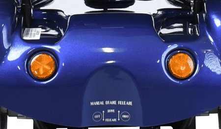 Atlantis Heavy-Duty Power Wheelchair P710 - Rear Reflectors -  By Merits | Wheelchair Liberty 