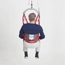 Back View - Molift RgoSling Toilet LowBack Padded - Patient Sling for Molift Lifts by ETAC | Wheelchair LIberty 