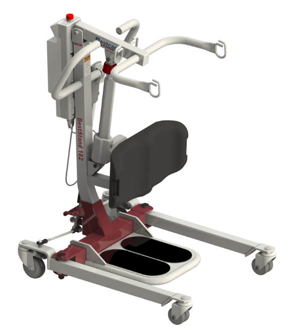 The BestStand ™ SA182H | SIT TO STAND HYDRAULIC LIFT by Best Care LLC | Wheelchair Liberty 