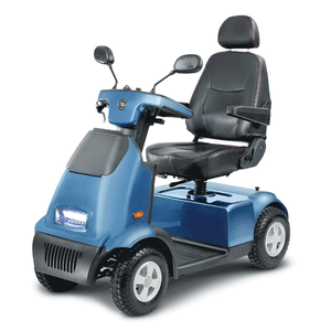 Blue - Afiscooter C4 4-Wheel Electric Scooter by Afikim | Wheelchair Liberty
