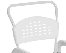 CLEAN Height Adjustable Shower Commode Chair Back Support