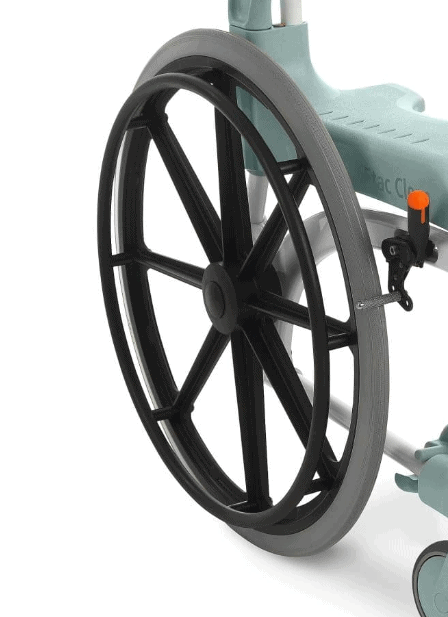 Etac Clean Mobile Shower Wheelchair : self propel hygiene chair