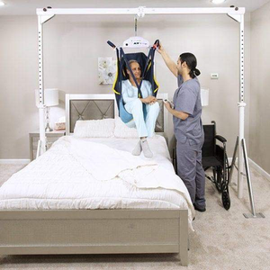 Caregiver Use - FST-300 Free Standing for P-440 Portable Ceiling Lift by Handicare | Wheelchair Liberty
