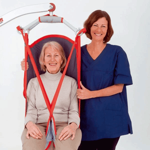 Carer Use - Molift RgoSling Highback Net - Patient Sling for Molift Lifts by ETAC | Wheelchair Liberty 