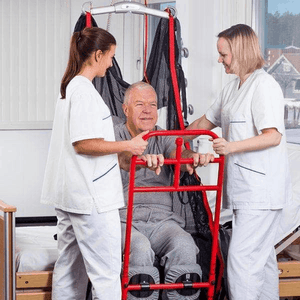 Carer Use - SafeHandlingSheet Positioning Slings By Handicare | Wheelchair Liberty