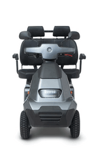 Duo Seat Grey Front View - Afiscooter S4 4-Wheel Electric Scooter By Afikim | Wheelchair Liberty
