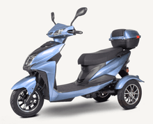 EW-10 Recreational Scooter Blue Front Left View | Wheelchair Liberty