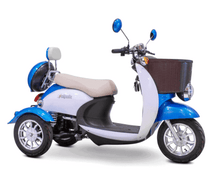 EW-11 Electric Mobility Scooter Blue Front Right View | Wheelchair Liberty