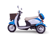 EW-11 Electric Mobility Scooter Blue Full Left View | Wheelchair Liberty