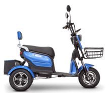 EW-12 Recreational Electric Scooter - Blue Full Right View | Wheelchair Liberty