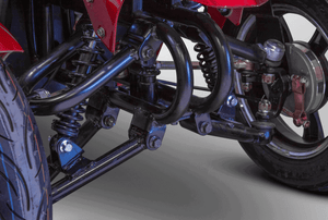 EW-14 4-Wheel Mobility Scooter Heavy duty shocks front rear suspension | Wheelchair Liberty