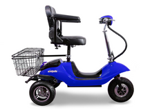 EW 20 Recreational 3-Wheel Mobility Scooter Blue Full Right View | Wheelchair Liberty