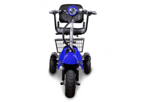 EW-20 Recreational 3-Wheel Mobility Scooter Blue Front View | Wheelchair Liberty