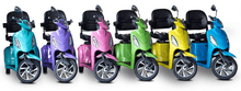 EW-36 3-wheel Mobility Scooters All Colors Front View | Wheelchair Liberty