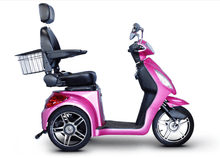 EW-36 Elite Recreational 3-Wheel Mobility Scooter Magenta Full Right View | Wheelchair Liberty