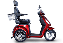 EW-36 Elite Recreational 3-Wheel Mobility Scooter Red Full Right View | Wheelchair Liberty