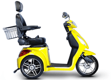 EW-36 Elite Recreational 3-Wheel Mobility Scooter Yellow Full Right View | Wheelchair Liberty