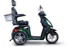 EW-36 Green 3-wheel Mobility Scooters Camo Full Right View | Wheelchair Liberty