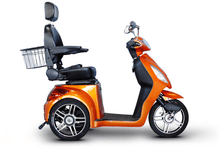 EW-36 3-wheel Mobility Scooters Orange Full Right View | Wheelchair Liberty