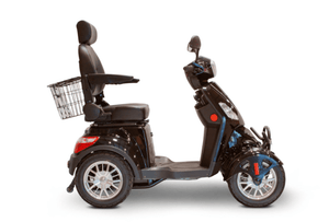 EW-46 Recreational 4-Wheel Mobility Scooter Black Full Right View | Wheelchair Liberty