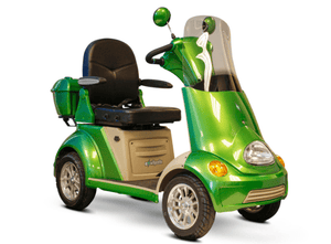 EW-52 Recreational 4-Wheel Mobility Scooter Green Front Right View | Wheelchair Liberty