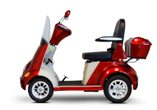 EW-52 Recreational 4-Wheel Mobility Scooter Red Full Left View | Wheelchair Liberty